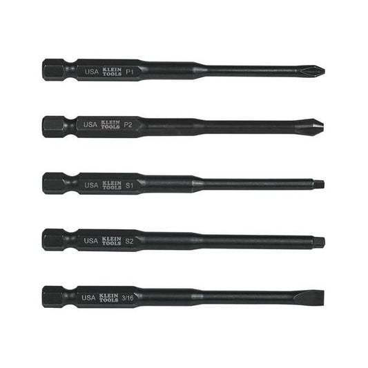 Klein® 3-1/2 in. Power Driver Set Bit - Pack of 5 - Image 1