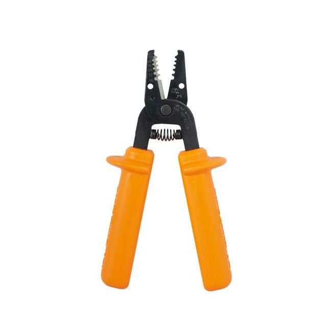 Klein® 7 in. Insulated Wire Stripper & Cutter, 10-18 AWG Solid Wire - Image 2