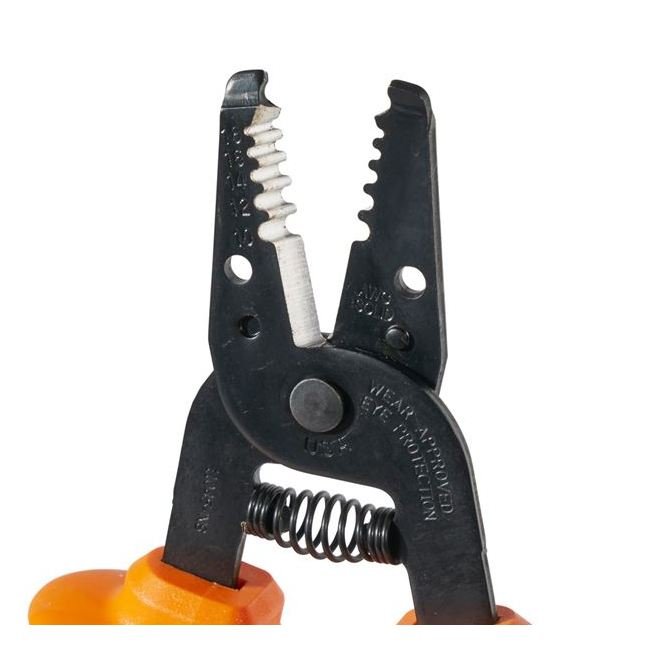Klein® 7 in. Insulated Wire Stripper & Cutter, 10-18 AWG Solid Wire - Image 4