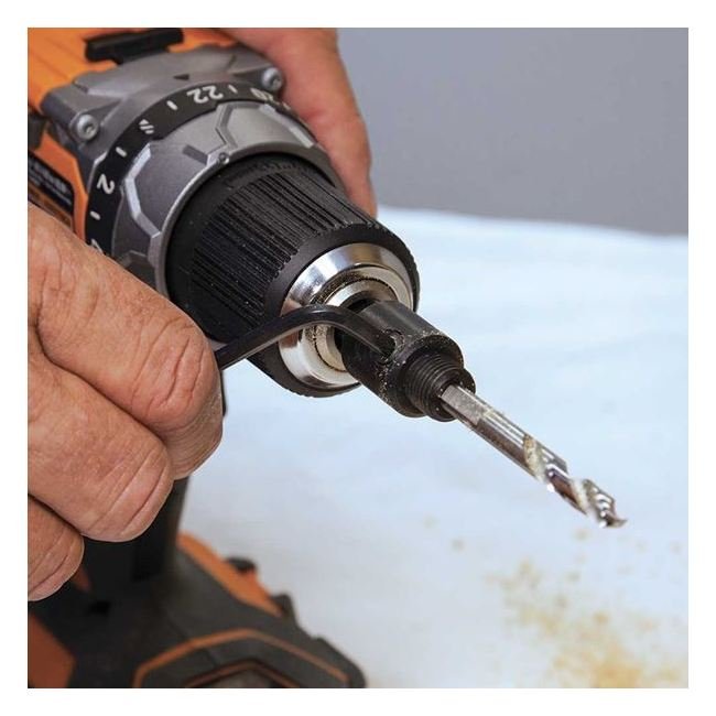Klein® 3/8 in. Hex Shank Hole Saw Arbor with Adapter - Image 2