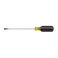 Klein® 3/16 in. Cabinet Tip 10 in. Shank Screwdriver - Cushion-Grip Handle