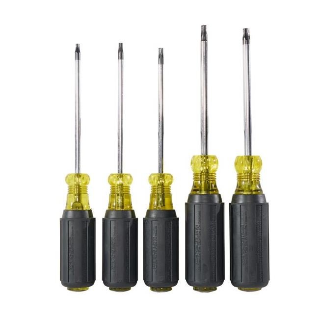 Klein Cushion-Grip Torx Screwdriver Set - 5 Piece - Image 2