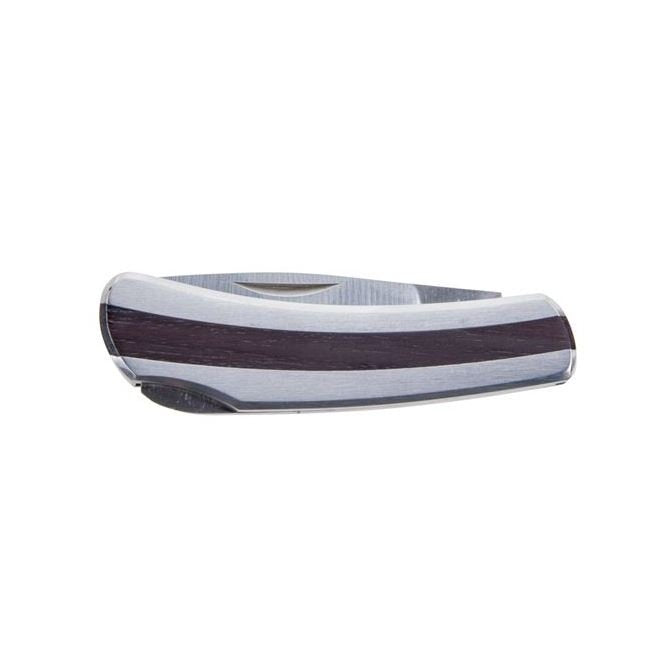 Klein® 5-1/4 in. Stainless Steel Pocket Knife with Rosewood Inserts - Image 5