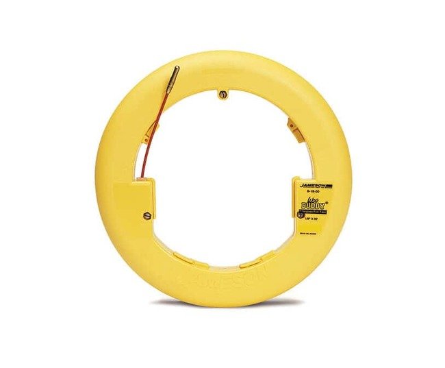 Wee Buddy® Non-Conductive Fiberglass Fish Tape with 100 Ft Rod - Image 1