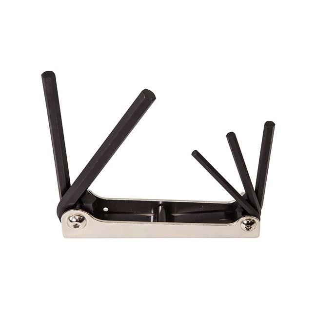 Klein® 5-Key Folding Hex Key Wrench Set - 538 in. Handle Length - Image 1