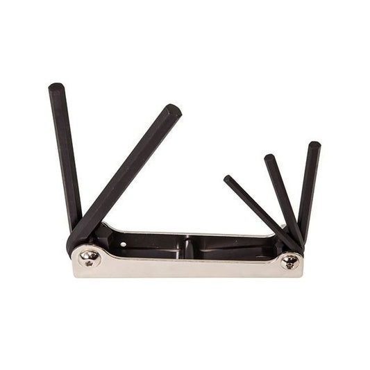 Klein® 5-Key Folding Hex Key Wrench Set - 538 in. Handle Length - Image 1