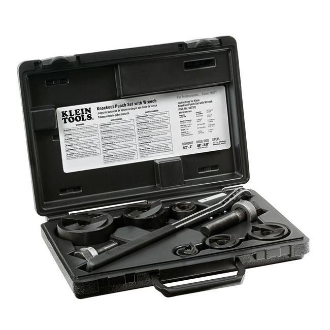 Klein® Knockout Punch Set with Ratcheting Wrench - Image 1