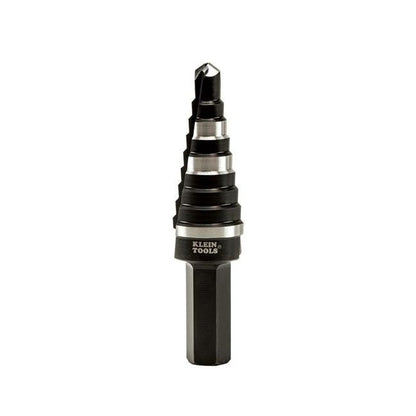 Klein® 9-Hole Step Drill Bit, High Speed Steel, Hex Shank - Image 2