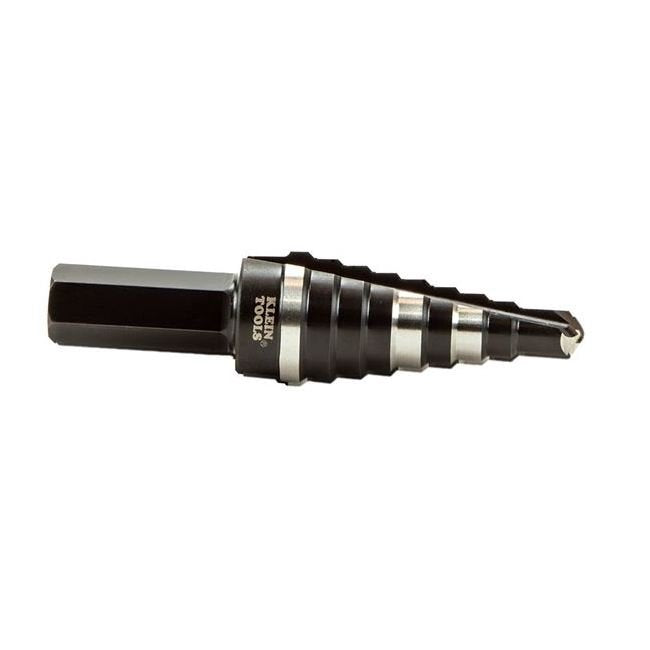 Klein® 9-Hole Step Drill Bit, High Speed Steel, Hex Shank - Image 4