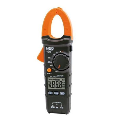 Klein® Tools Digital Clamp Meter with Auto-Ranging Temperature Measurement - Image 1