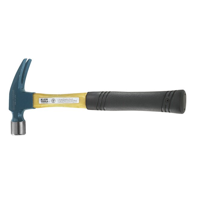 Klein® 14 in. Heavy-Duty Straight-Claw Hammer - Image 1