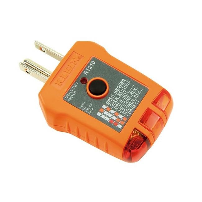 Klein® GFCI and Standard Receptacle Tester - Image 2