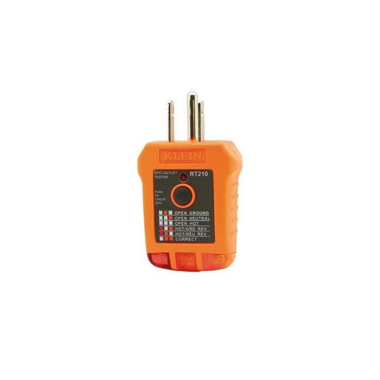 Klein® GFCI and Standard Receptacle Tester - Image 1
