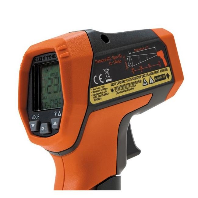 Klein® Dual-Laser Infrared Thermometer - Professional Grade IR5 - Image 3