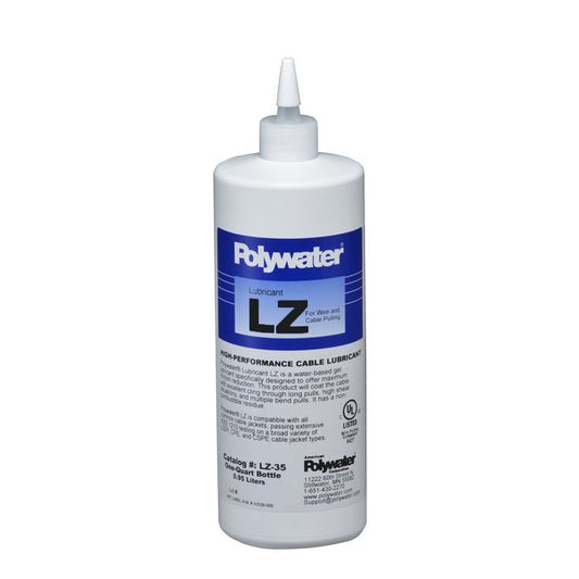 Polywater Quart Low-Smoke Zero Halogen Cable Lube - Image 1