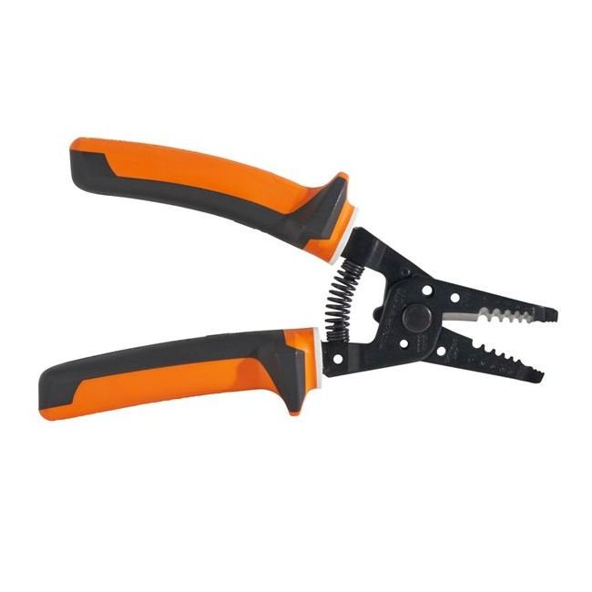 Klein® 8-Inch Insulated Wire Stripper with Cutter - Image 3