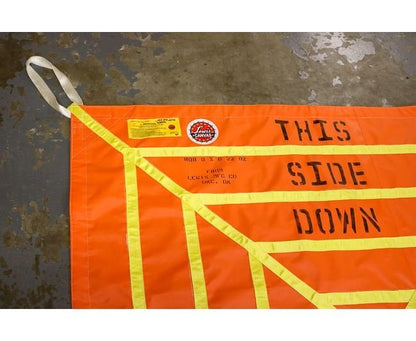 Lewis Spider Tarp RDB-ST 8'x8', 22 oz Canvas, 2,975 lbs WL - Image 3