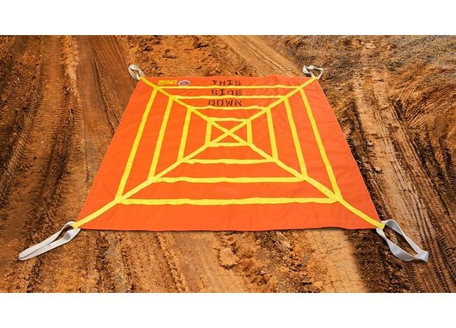 Lewis Spider Tarp RDB-ST 8'x8', 22 oz Canvas, 2,975 lbs WL - Image 1