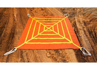 Lewis Spider Tarp RDB-ST 8'x8', 22 oz Canvas, 2,975 lbs WL