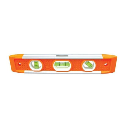 Klein® Magnetic Torpedo Level - 3 Vials, High-Visibility Orange Body - Image 2