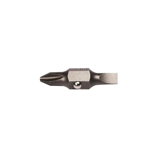 Klein® Stubby Replacement Bit Set - Phillips #2 & Slotted 3/16 in. - Image 1