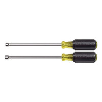 Klein Cushion-Grip Magnetic Nut Driver Set - 2-Piece, 9-3/4 in. Overall Length