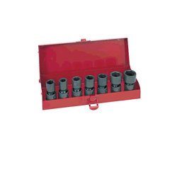 Ingersoll-Rand 1/2 Inch Drive 7 Piece Metric Set - Impact Socket Collection - Image 1