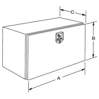 Heavy-Duty Underbody Truck Tool Box - Image 2
