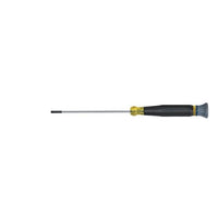 Klein® Cabinet Electronics Screwdriver - 1/8 in. Tip, 4 in. Shank