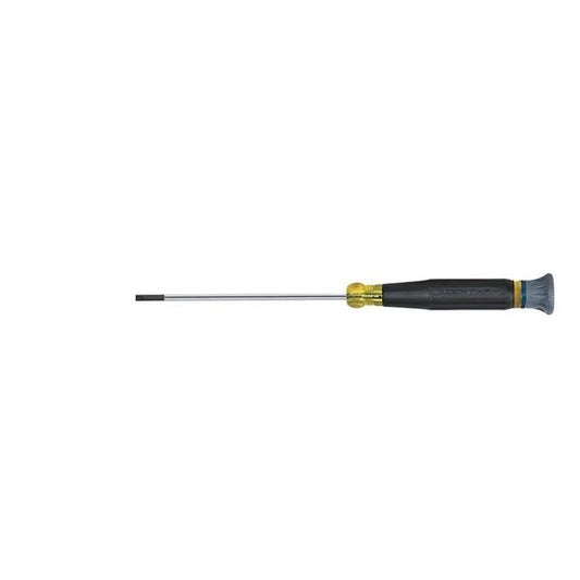 Klein® Cabinet Electronics Screwdriver - 1/8 in. Tip, 4 in. Shank - Image 1