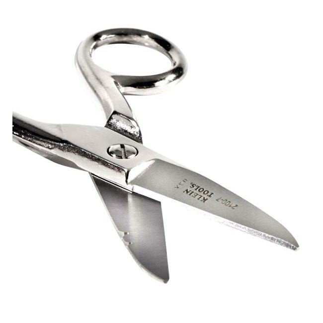 Klein® Electrician's Scissor for Telecom Cutting, 5-1/4 in. Overall Length - Image 4