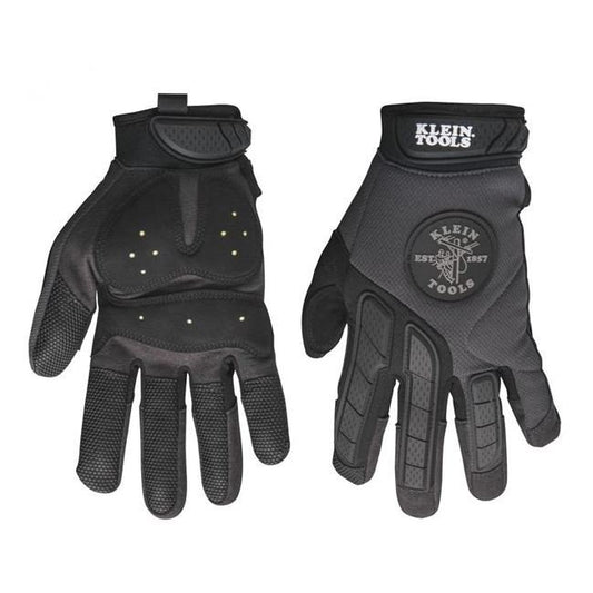 Klein® Tools Journeyman® Grip Medium Black Glove - Image 1