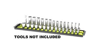 Ernst 1/4 in Drive Hi-Viz 2 Boss Rail Twist Lock Socket