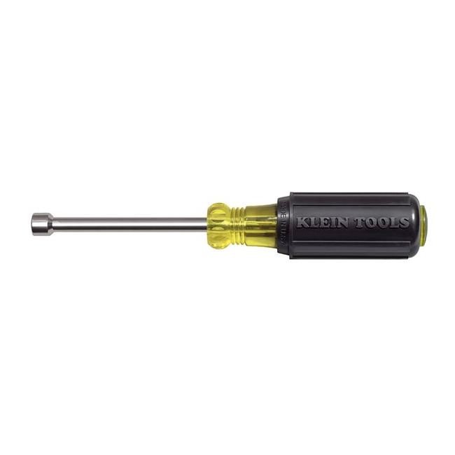 Klein® 1/4 in. Magnetic Tip Nut Driver with 3 in. Shaft Length - Image 1