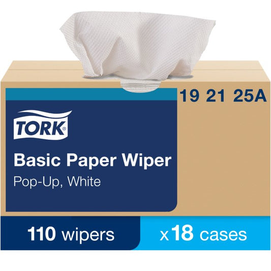 Tork® White Basic Paper Wiper - Economy Pack - Image 1