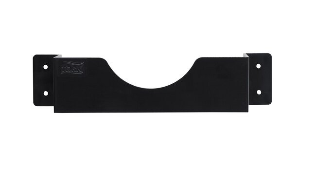 Tork® Black Pop-Up Wiper Bracket Paper Towel Dispenser - Wall-Mounted Convenience - Image 1