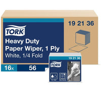 Tork® White Heavy-Duty Industrial Paper Wiper - 1-Ply | Advanced Quality