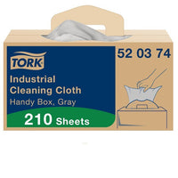 Tork W7 Gray Industrial Cleaning Cloth - Pack of 210