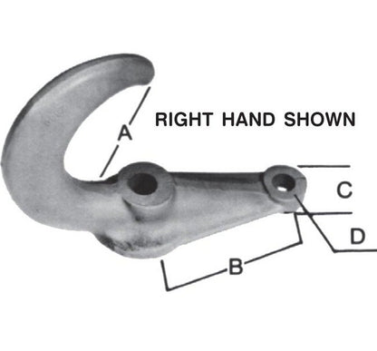 Heavy-Duty Right-Side Tow Hook - Image 2