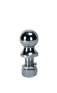 Heavy-Duty Zinc Hitch Ball with 1-7/8 Inch Head Dia. 2-1/8" Shank - Image 1