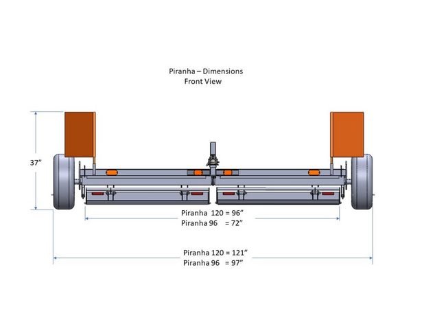 Piranha™ 72 Inch (in) Width Magnetic Sweeper - Image 5