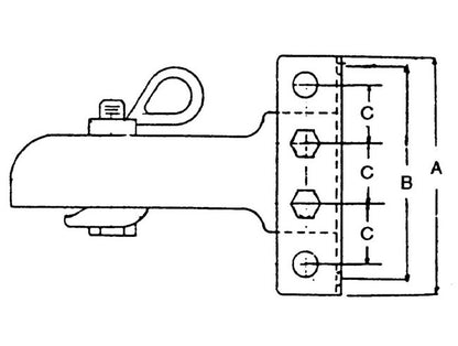 Adjustable Forged Coupler Assembly - 2-5/16" - Image 2