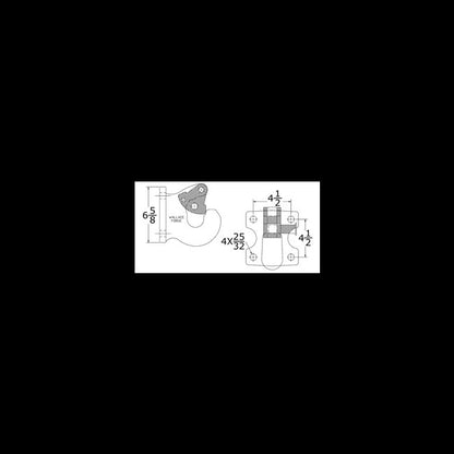 Heavy-Duty Rigid Mounted Pintle Hook - Image 2