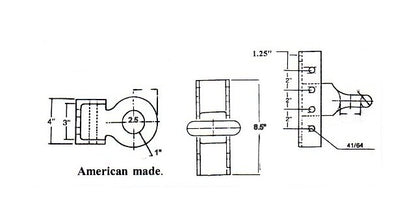 Adjustable Forged Eye Lunette - Image 2