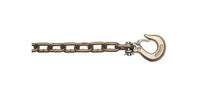 Heavy-Duty Trailer Safety Chain 1/4" with Clevis Hook - Grade 70+