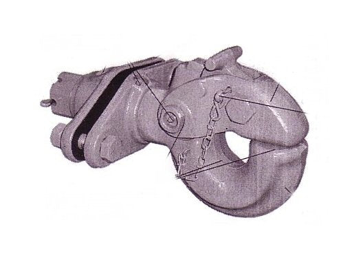 Heavy-Duty Swivel Pintle Hook for Towing - Image 1