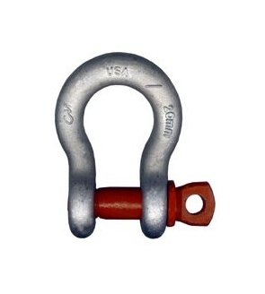 Industrial Screw Pin Anchor Shackle 3/8 Inch - Image 1