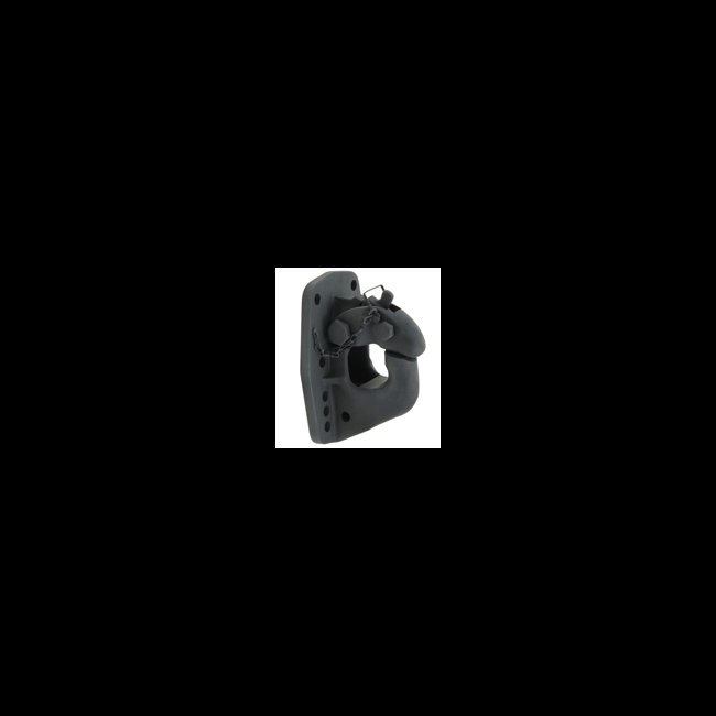 Heavy-Duty Cushioned Pintle Hook with Plunger & Air Cylinder - Image 1