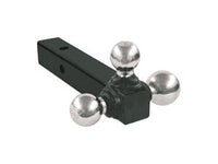 Chrome Tri-Ball Hitch with Adjustable Vertical Height