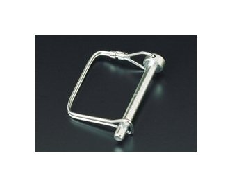 Heavy-Duty Safety Lock Hitch Pins - Zinc/Stainless Steel Square Handle - Image 1